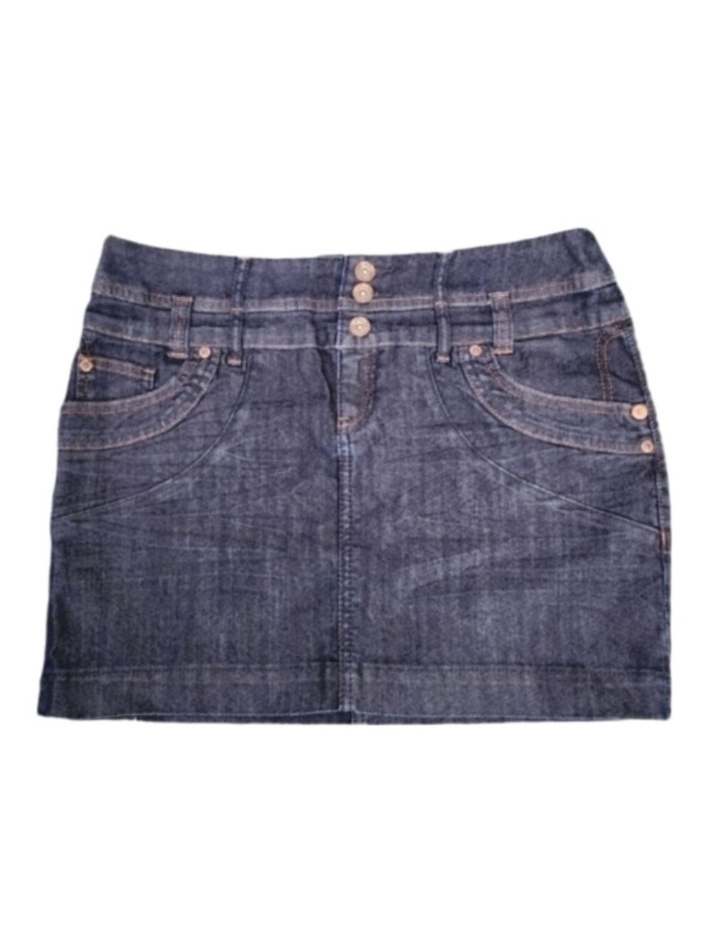 S. Oliver Denim Mini Skirt Blue Size 38 M